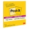 Post-It Super Sticky Big Note, 11 in. x 11 in., Yellow, 30 Sheets/Pad, 3PK 7100160818 - alternate 3